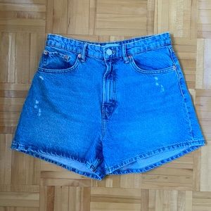 Zara denim shorts